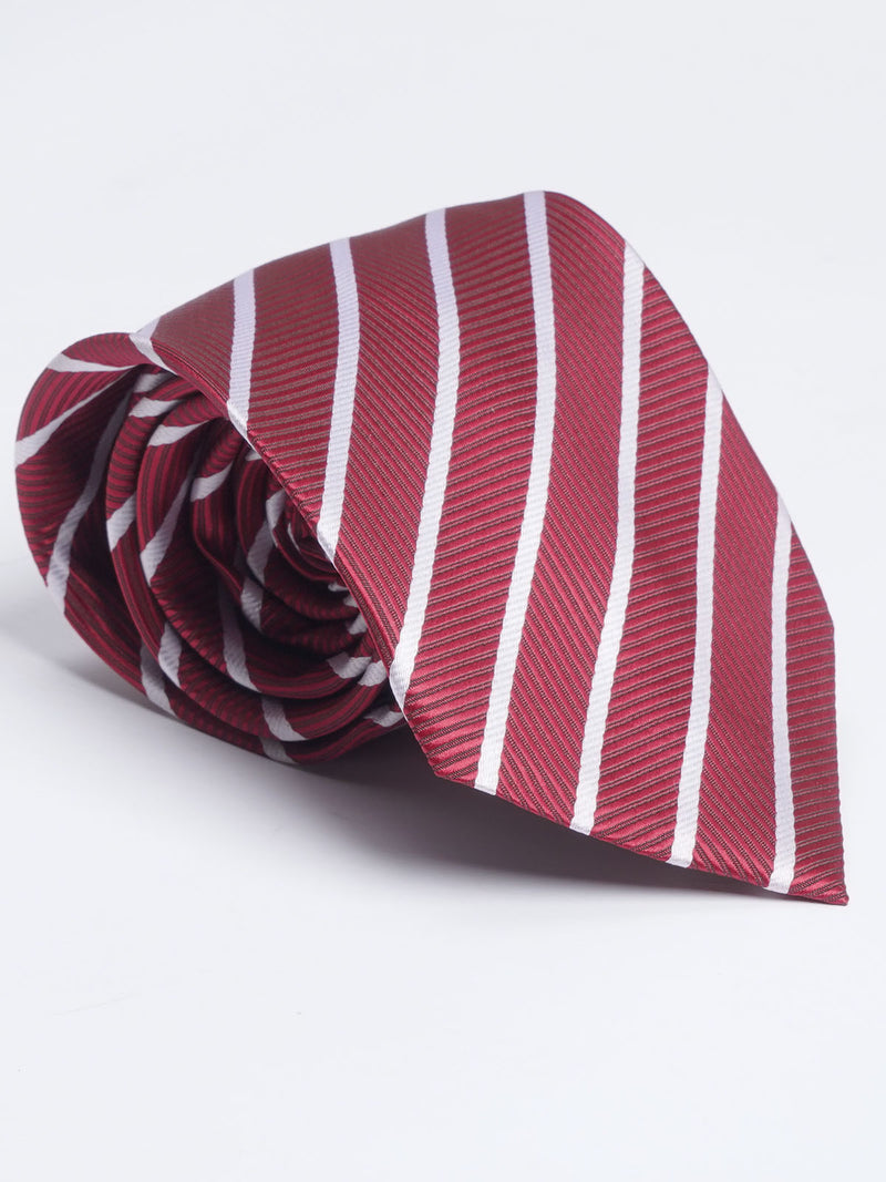Maroon Designer Self Tie (TIE-1206)