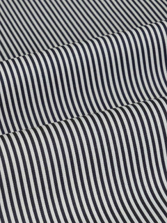 Black & White Bengal Stripes Bespoke Shirt (BSST-009)