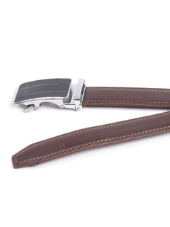 Brown Plain Leather Belt  (BELT-679)