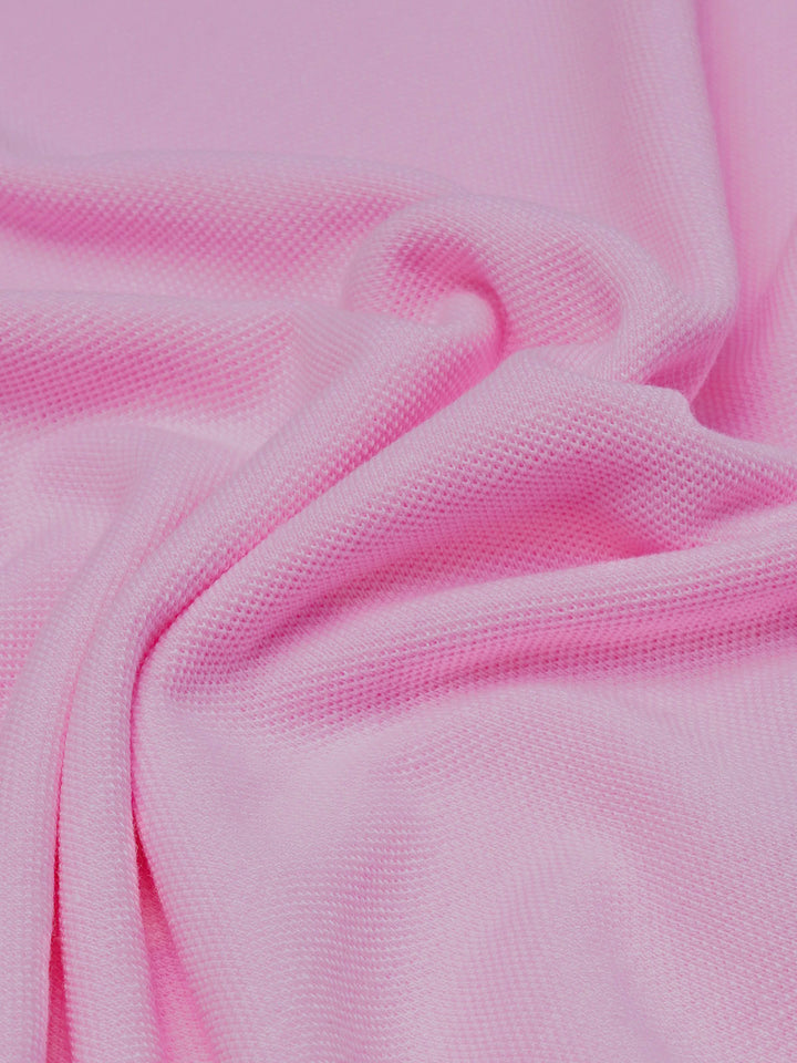 Lovely Pink Half Sleeves Designer Polo T-Shirt (POLO-705)