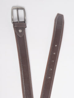 Ten Plain Leather Belt  (BELT-713)