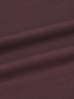 Burgundy Plain Bespoke Shirt (BSPL-013)