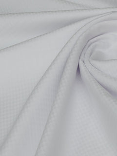 White Self Bespoke Shirt (BSPL-136)