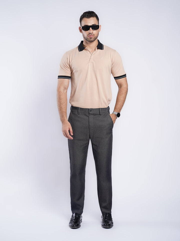 Charcoal Smart Fit Imported Chino Pant-57