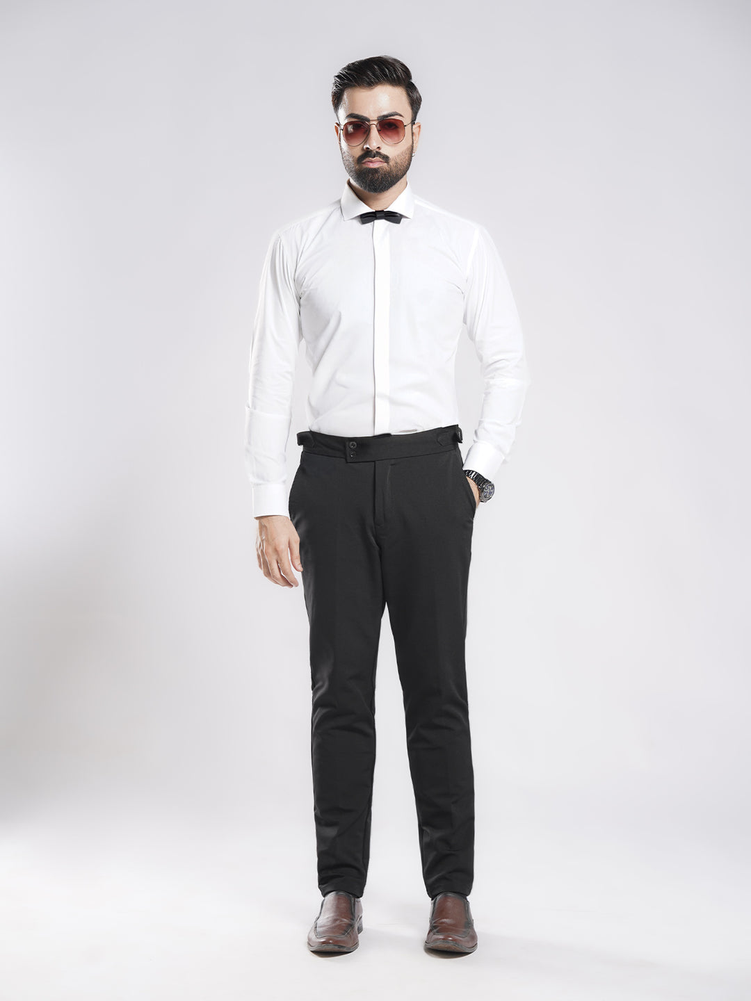 Black Imported Gurkha Pant  (FDT-274)