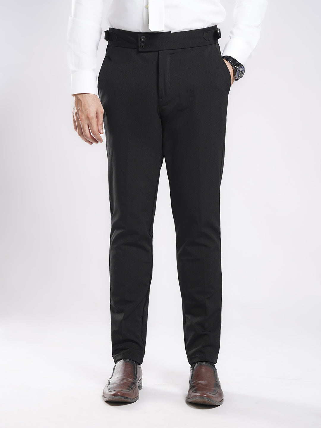 Black Imported Gurkha Pant  (FDT-274)