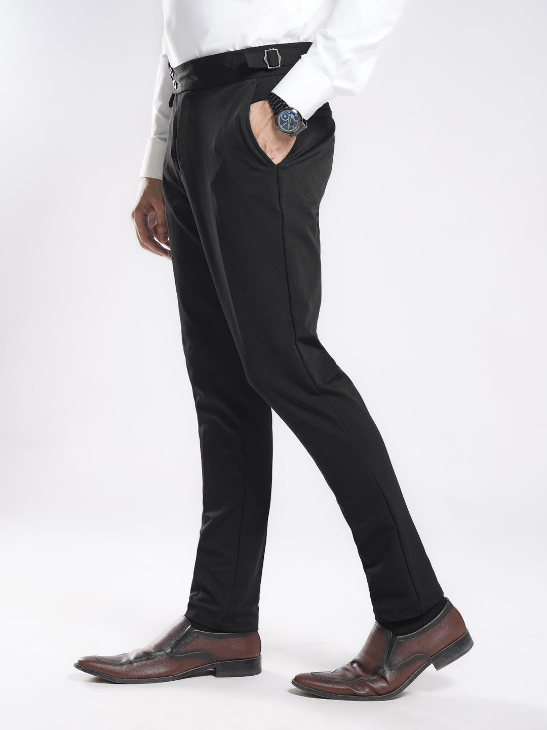 Black Imported Gurkha Pant  (FDT-274)