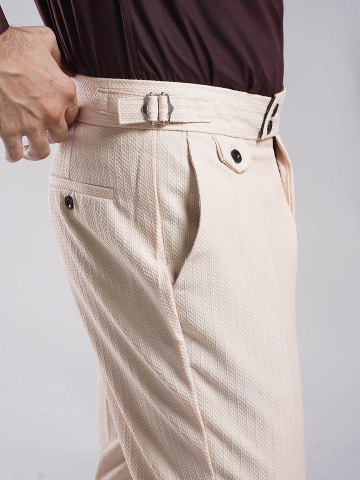 Cream Imported Gurkha Pant  (FDT-275)