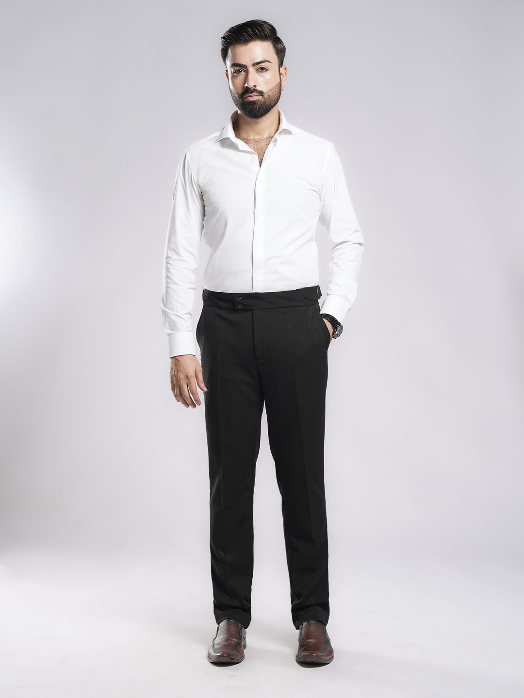 Black Imported Gurkha Pant  (FDT-281)