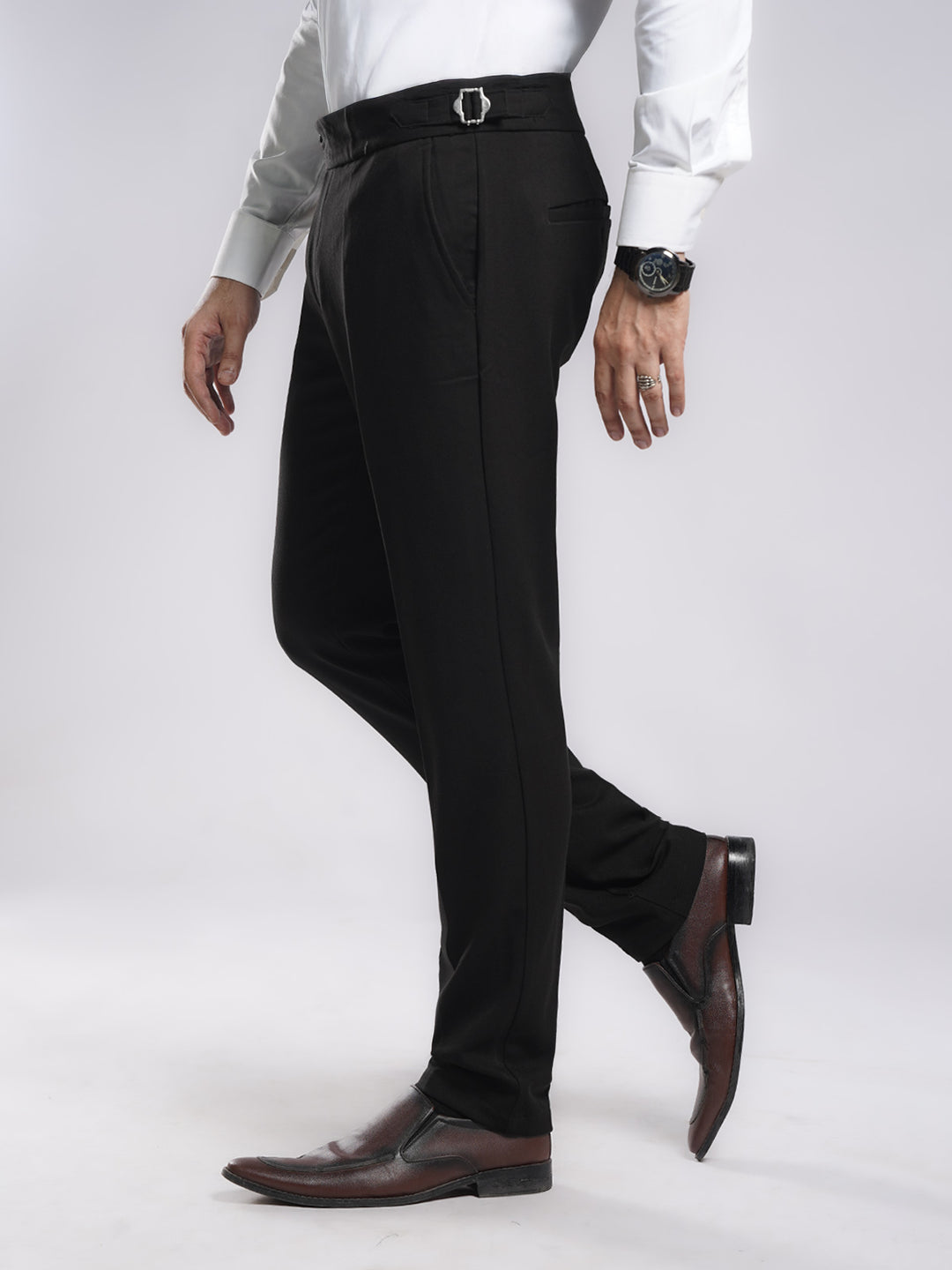 Black Imported Gurkha Pant  (FDT-281)