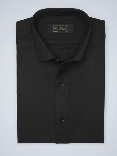 Black Self, Elite Edition, Cutaway Collar Men’s Formal Shirt  (FS-1464)