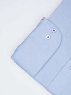 Light Blue Designer, Elite Edition, Cutaway Collar Men’s Designer Formal Shirt (FS-1528)
