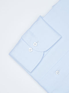 Sky Blue Plain, Cutaway Collar, Elite Edition, Men’s Formal Shirt  (FS-1672)