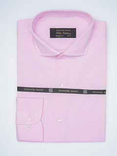 Tea Pink Plain, Cutaway Collar, Elite Edition, Men’s Formal Shirt  (FS-1674)