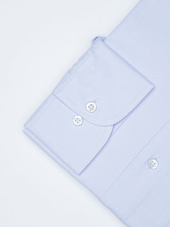 Light Blue Self, Cutaway Collar, Elite Edition, Men’s Formal Shirt  (FS-1677)