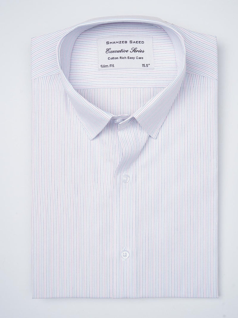 Multi Color Self, Executive Series,French Collar Men’s Formal Shirt  (FS-871)