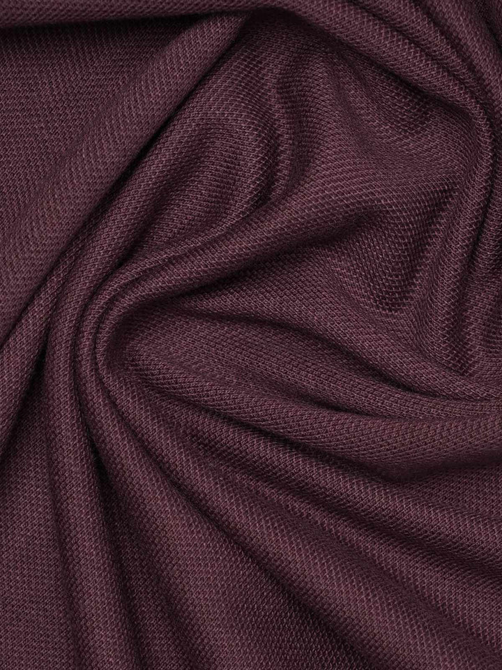 Maroon Plain Contrast Tipping Half Sleeves Polo T-Shirt (POLO-1103)