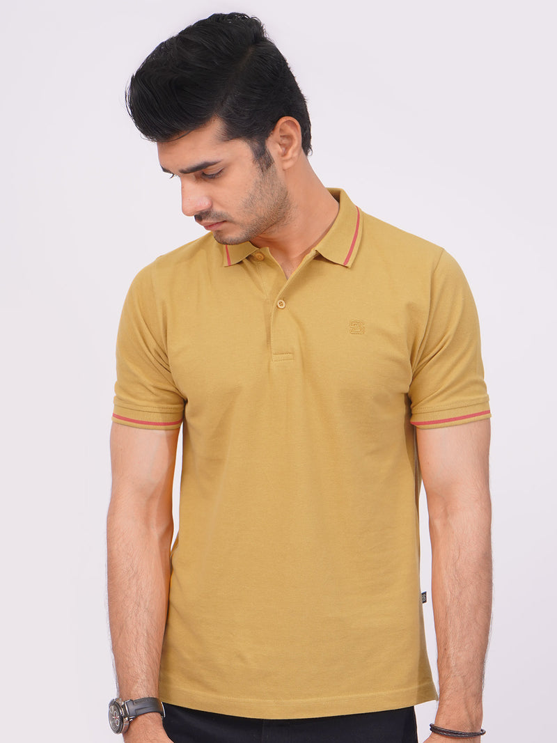 Nuggest Classic Half Sleeves Cotton Polo T-Shirt (POLO-669)