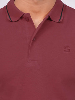 American Beauty Classic Half Sleeves Cotton Polo T-Shirt (POLO-674)