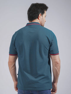 Posidon Classic Half Sleeves Cotton Polo T-Shirt (POLO-747)