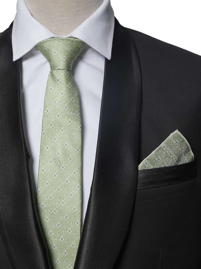 Green Designer Tie Set (TS-265)