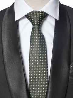 Green Designer Tie Set (TS-277)
