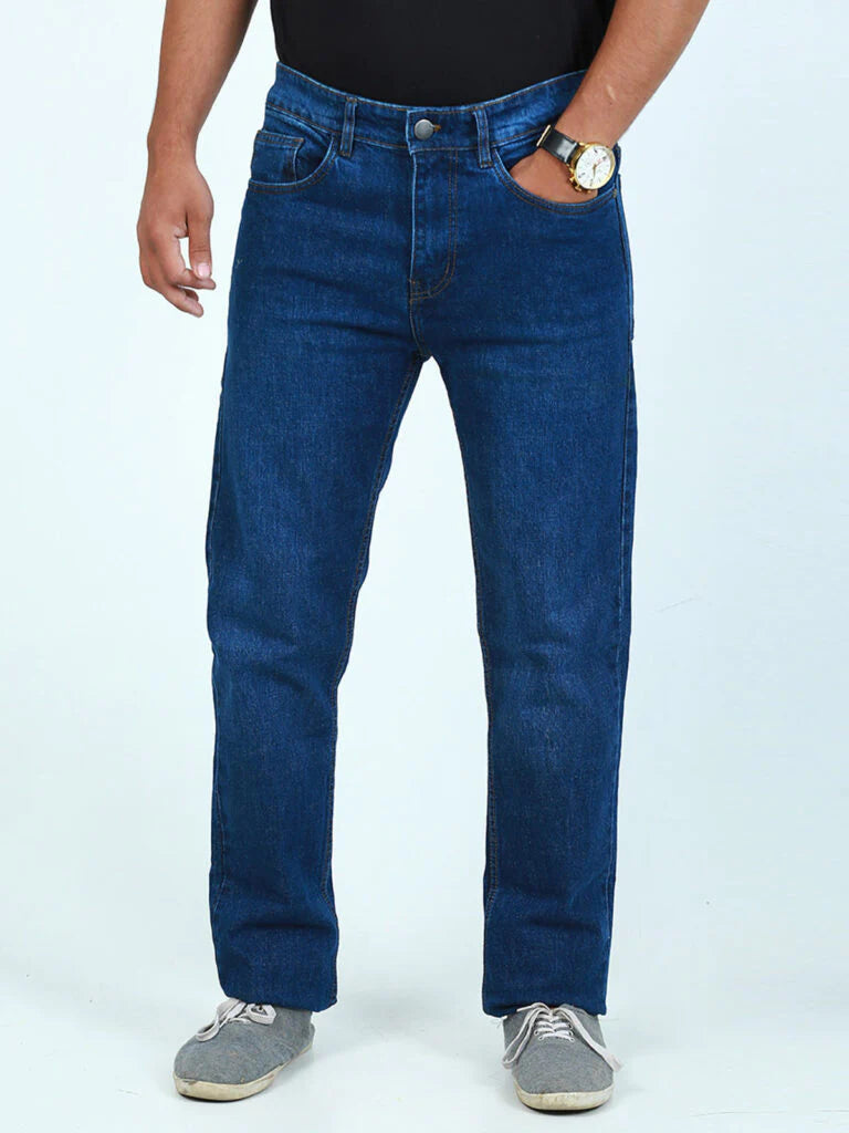 How to Style Men Dark Wash Jeans?