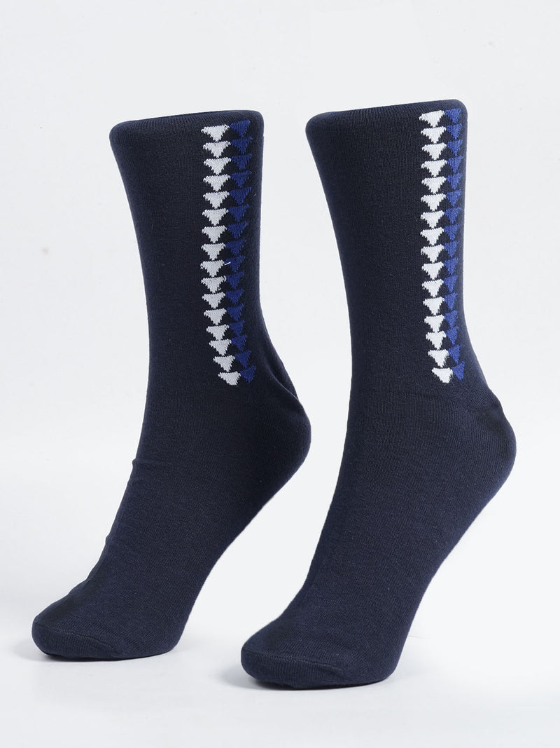 Black Designer  Socks (SOCKS-1009)