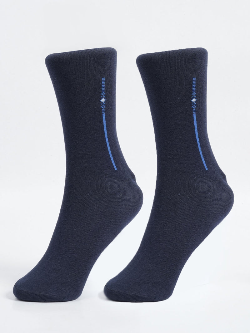 Black Textured Socks (SOCKS-1014)
