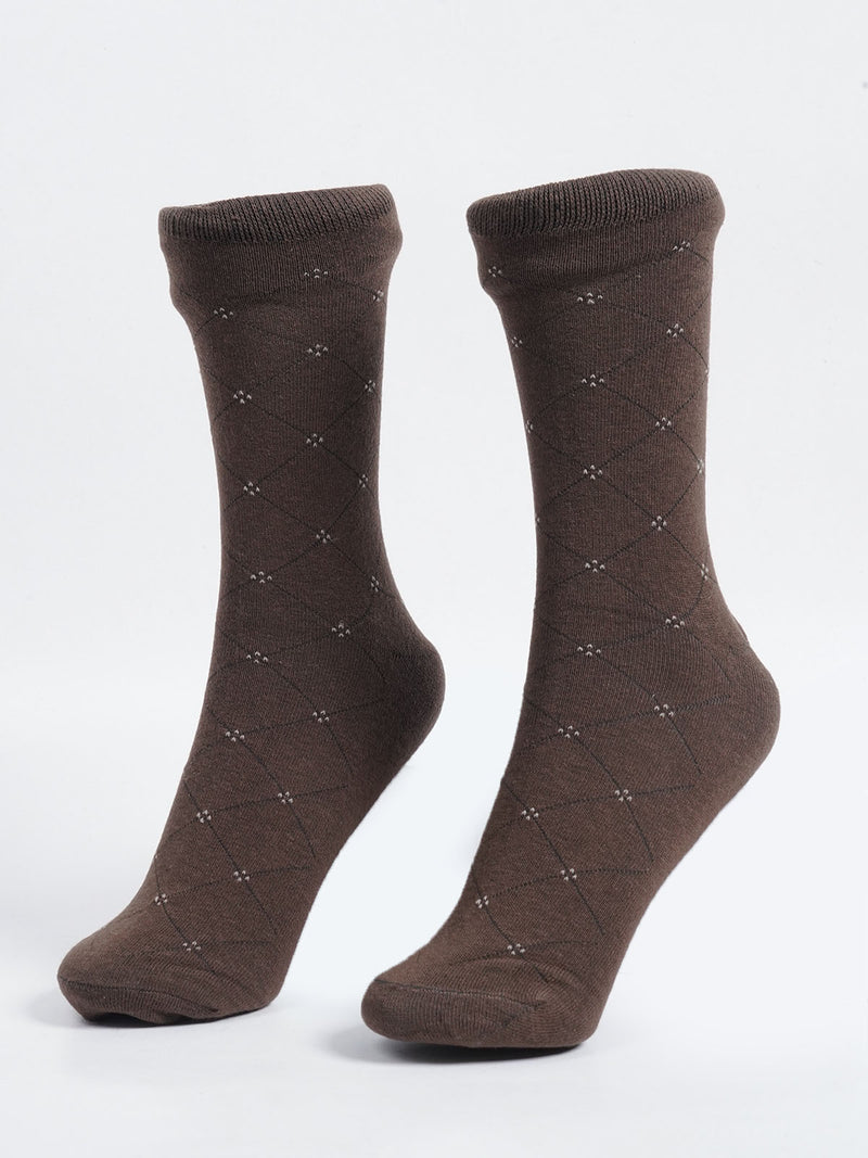 Choco Brown Socks (SOCKS-1020)