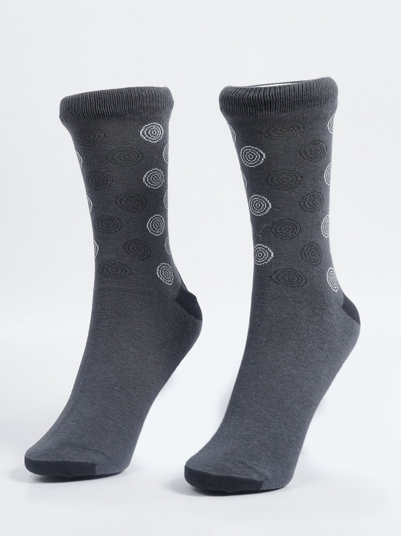 Grey Designer Socks (SOCKS-1021)