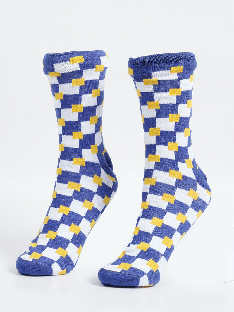 Blue Designer Socks (SOCKS-1024)