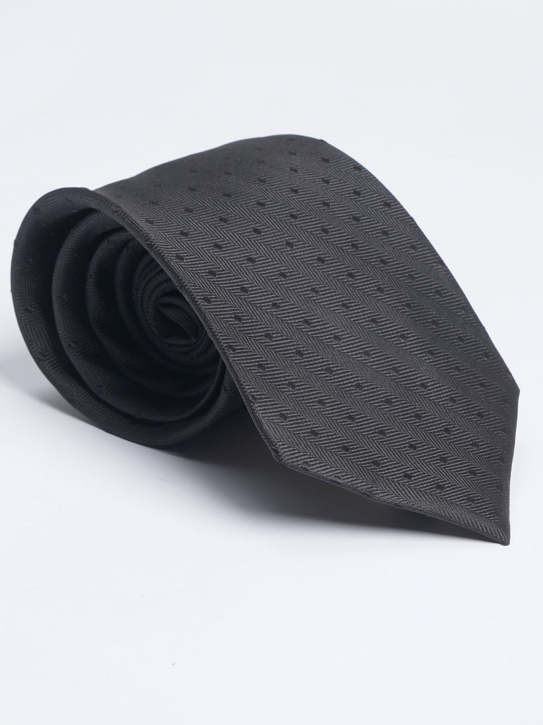 Black Designer Self Tie (TIE-1032)