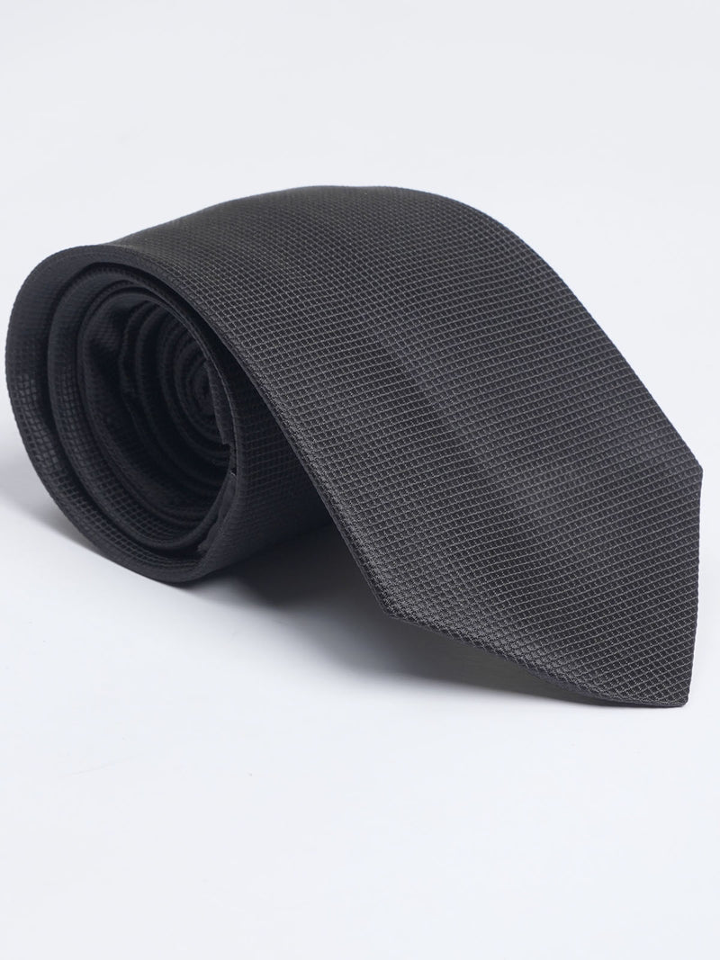 Black Designer Self Tie (TIE-1034)