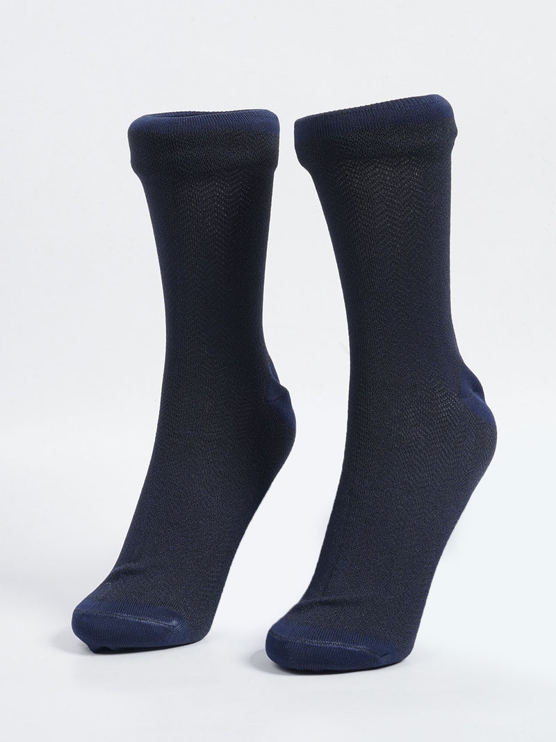 Black Designer Socks (SOCKS-1044)