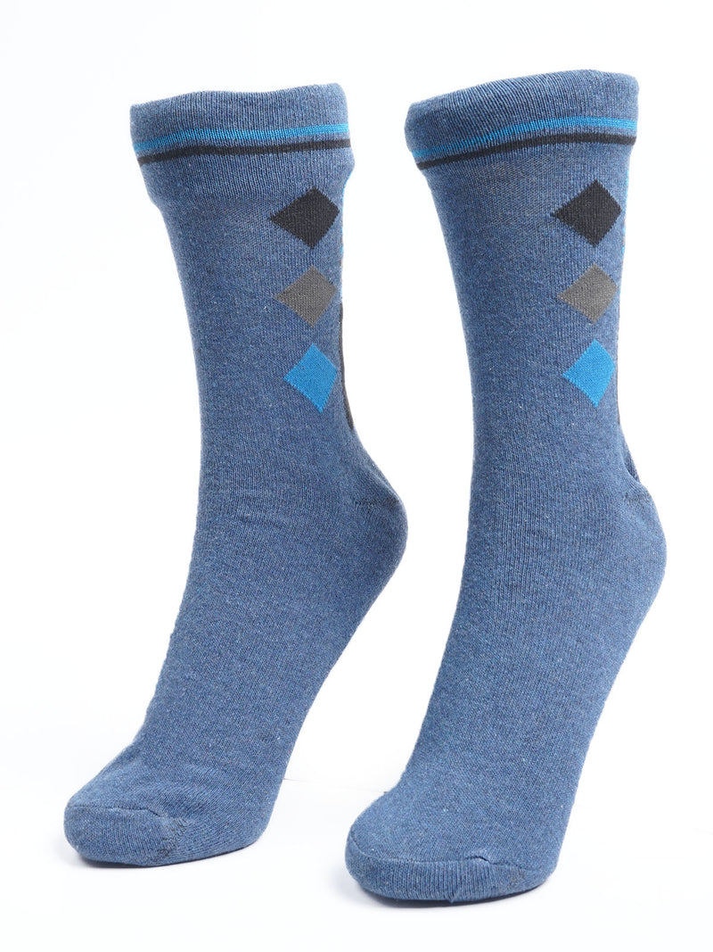 Blue Designer Socks (SOCKS-1051)