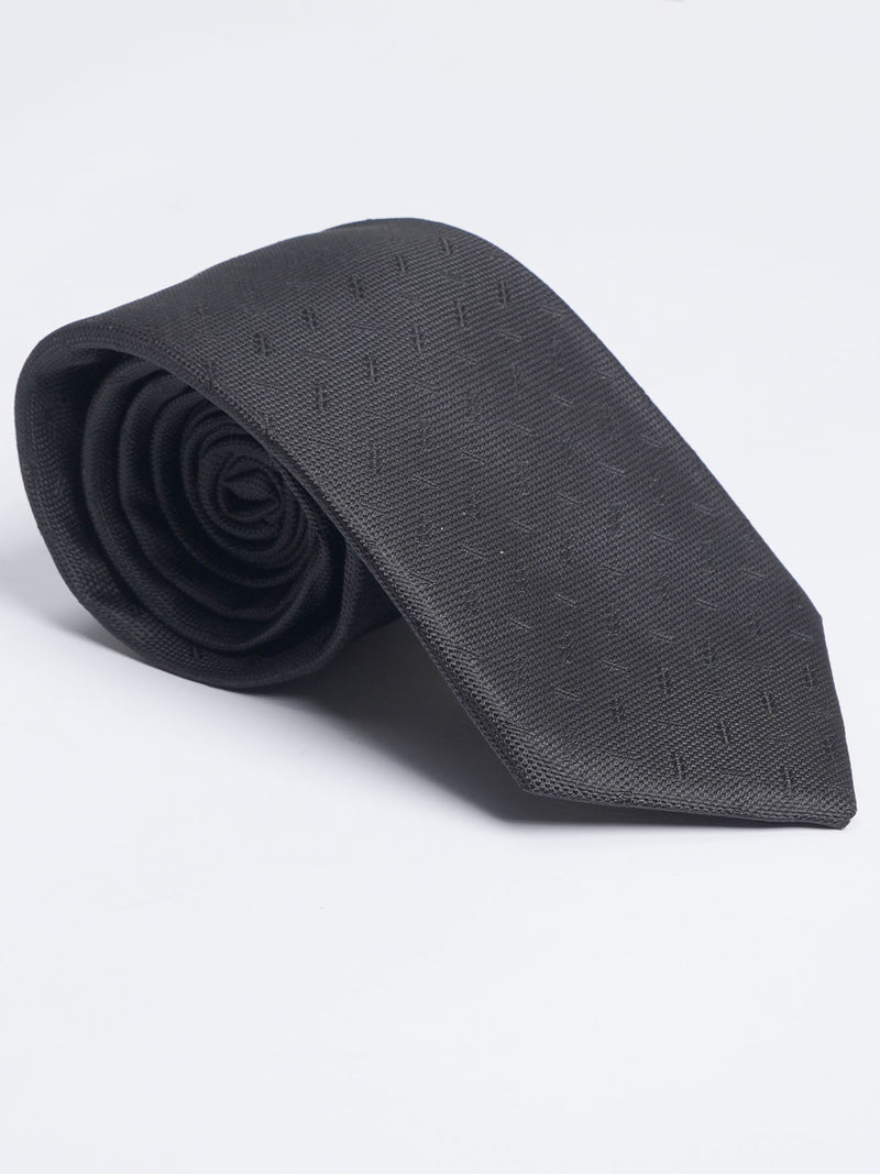 Black Designer Self Tie (TIE-1064)