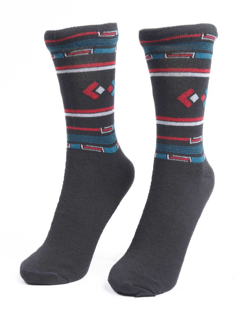 Black Designer Socks  (SOCKS-1071)