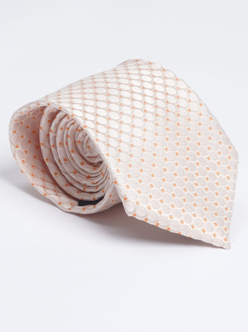 Peach Designer Self Tie (TIE-1078)