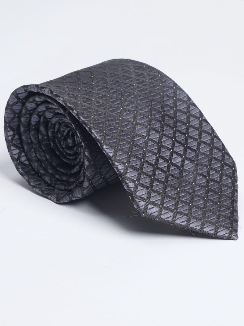 Navy Blue Designer Self Tie (TIE-1082)