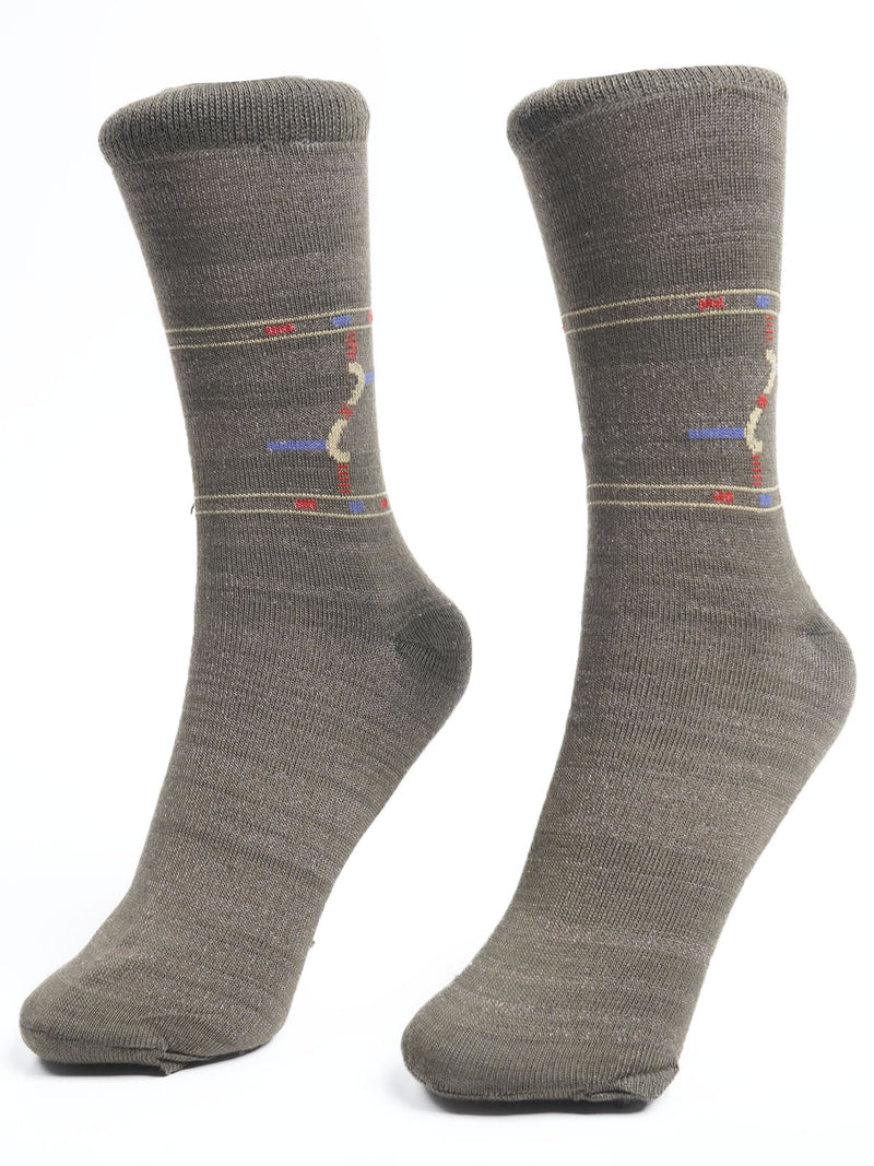 Olive Designer Socks  (SOCKS-1084)