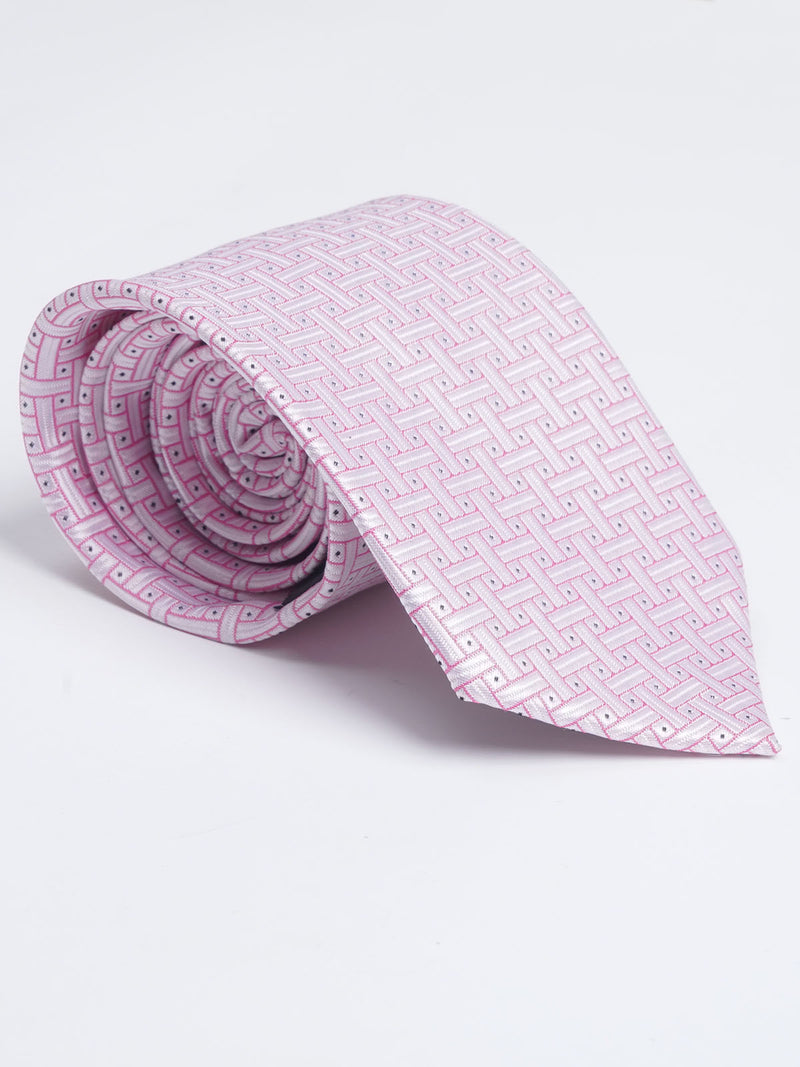 Pink Designer Self Tie (TIE-1087)