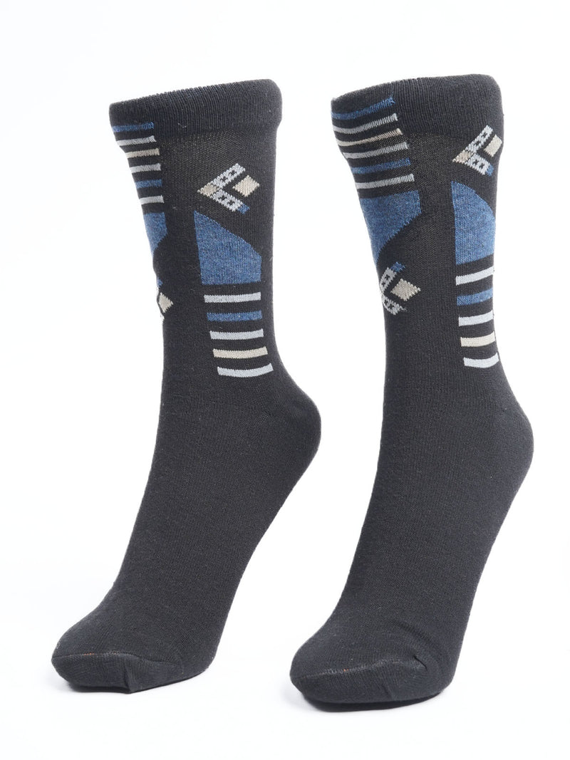 Black Designer Socks  (SOCKS-1091)