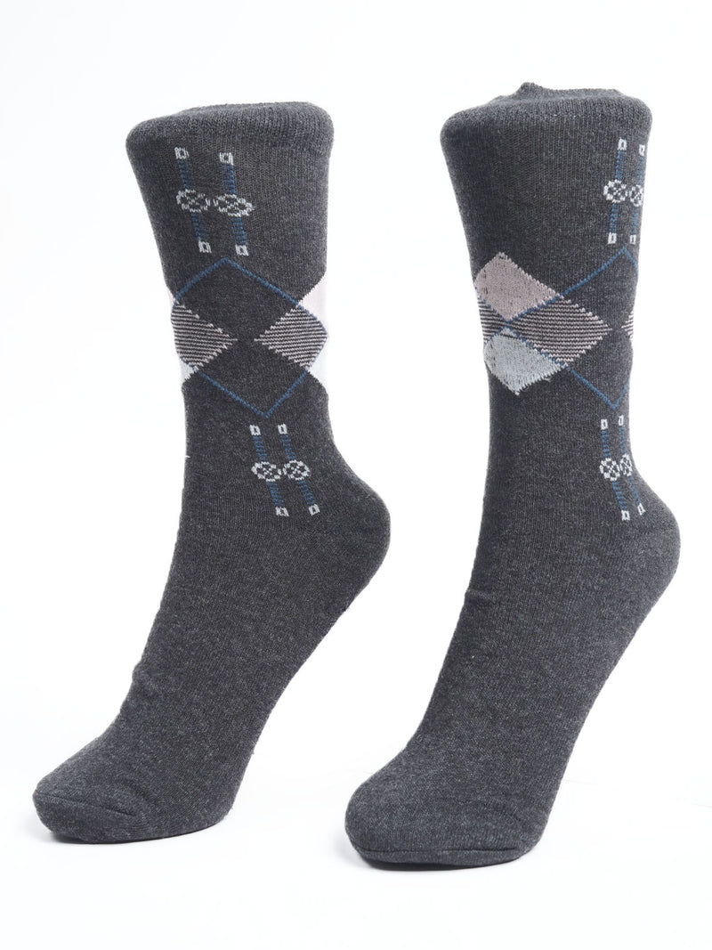 Black Designer Socks  (SOCKS-1092)