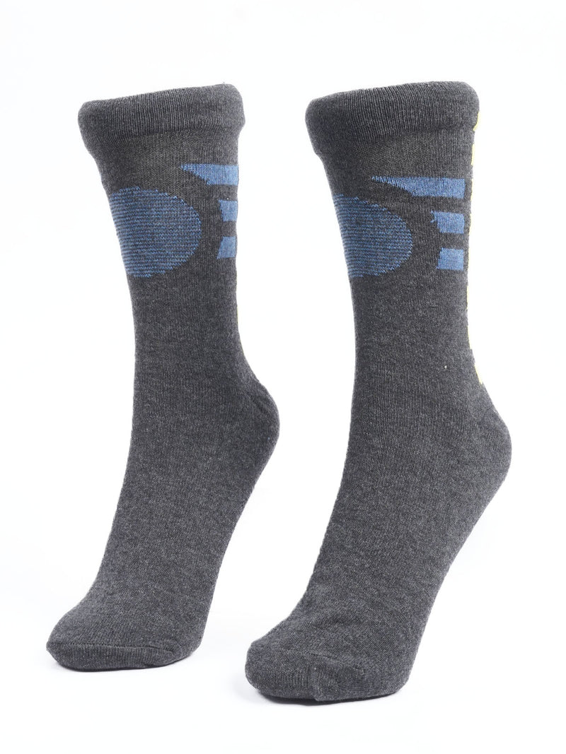 Grey Designer Socks (SOCKS-1096)