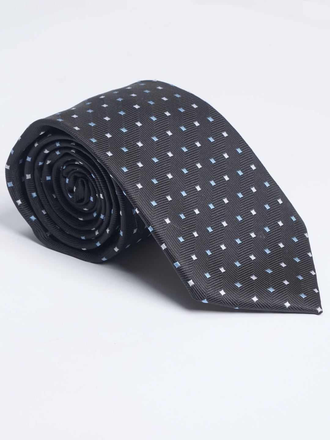 Black Designer Self Tie (TIE-1098)