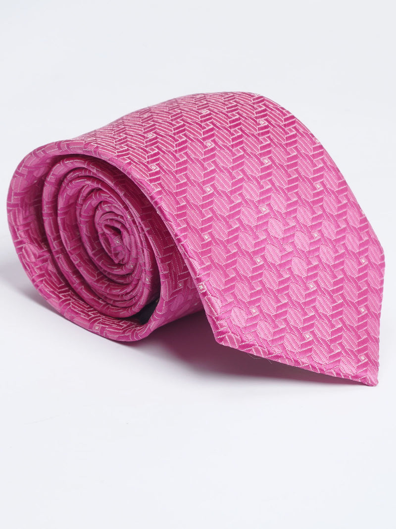 Dark Pink Designer Self Tie (TIE-1102)