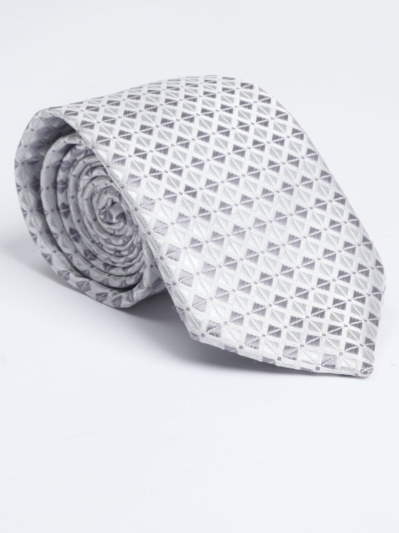 Light Grey Designer Self Tie (TIE-1109)