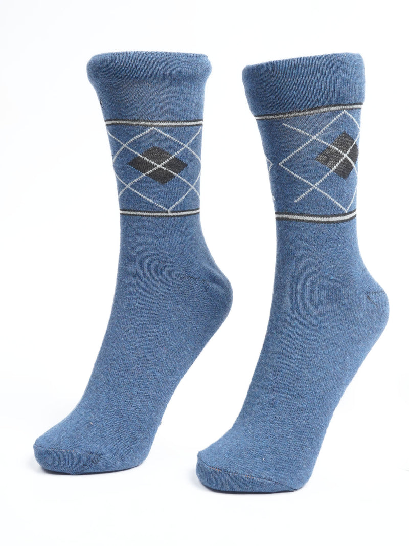 Blue Designer Socks  (SOCKS-1117)