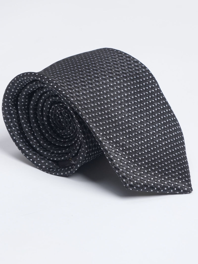 Black Designer Self Tie (TIE-1118)